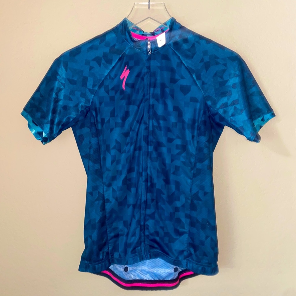 Women’s Specialized SL Pro Cycling Jersey Blue Med